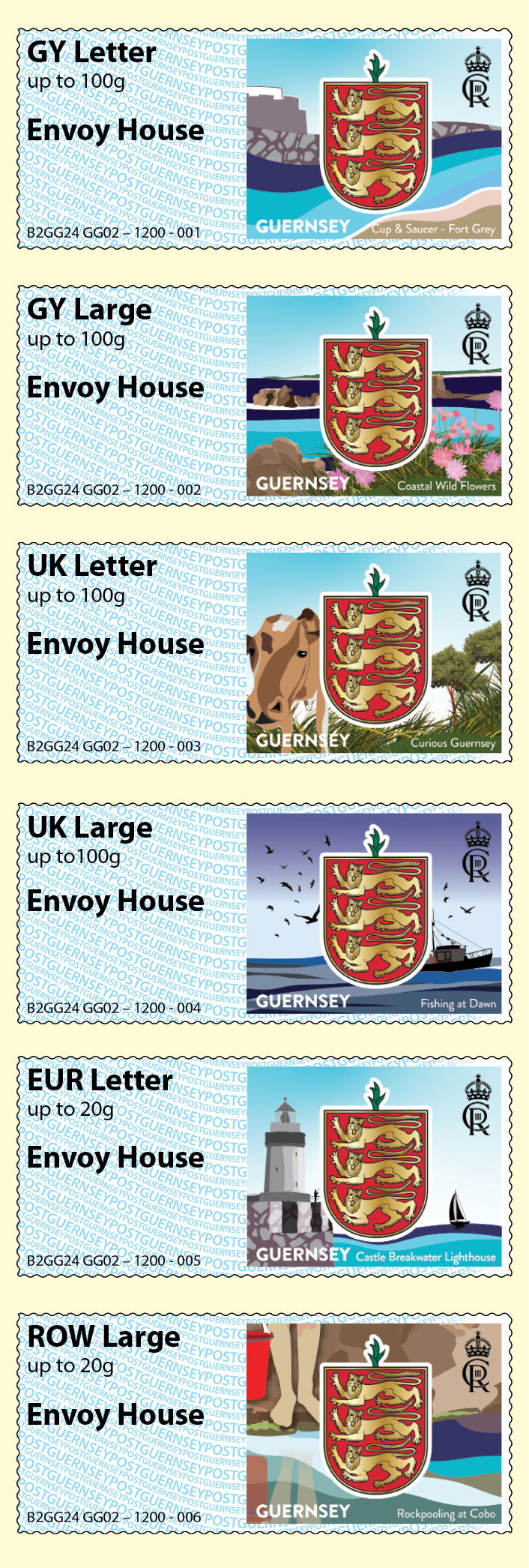 GG02 Series Collectors Strip, Envoy House